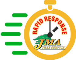 JMA Tree Service Rapid Response Logo